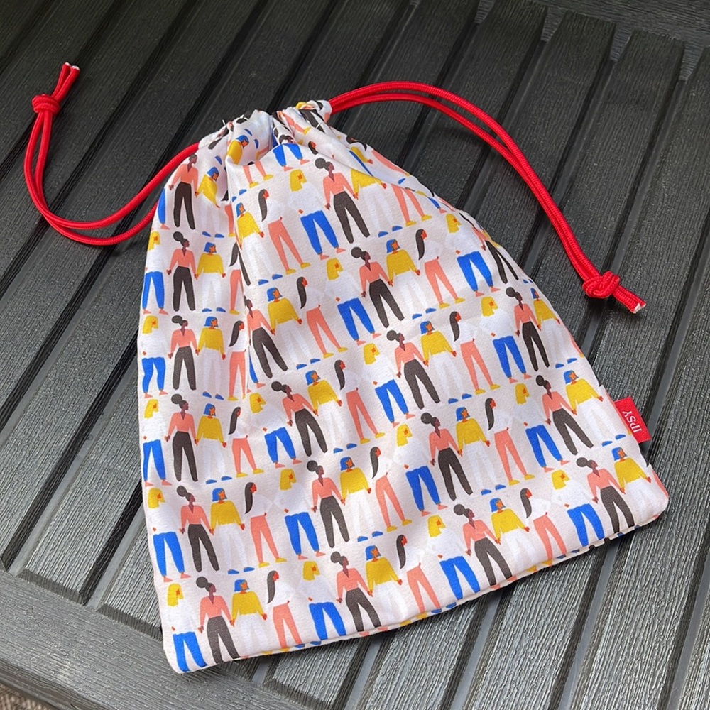 Ipsy - Confidence Comes From Within - Women Print Makeup Bag